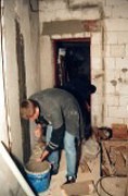 Stav klubovny Vlčat (únor 2004)
